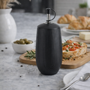 Azeiteiro de Cerâmica Oasis Preto 250ml