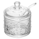 Açucareiro com Colher de Cristal New Butterfly 10,5cm